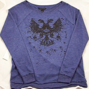 Rock & Republic Graphic Pullover Top NWOT
